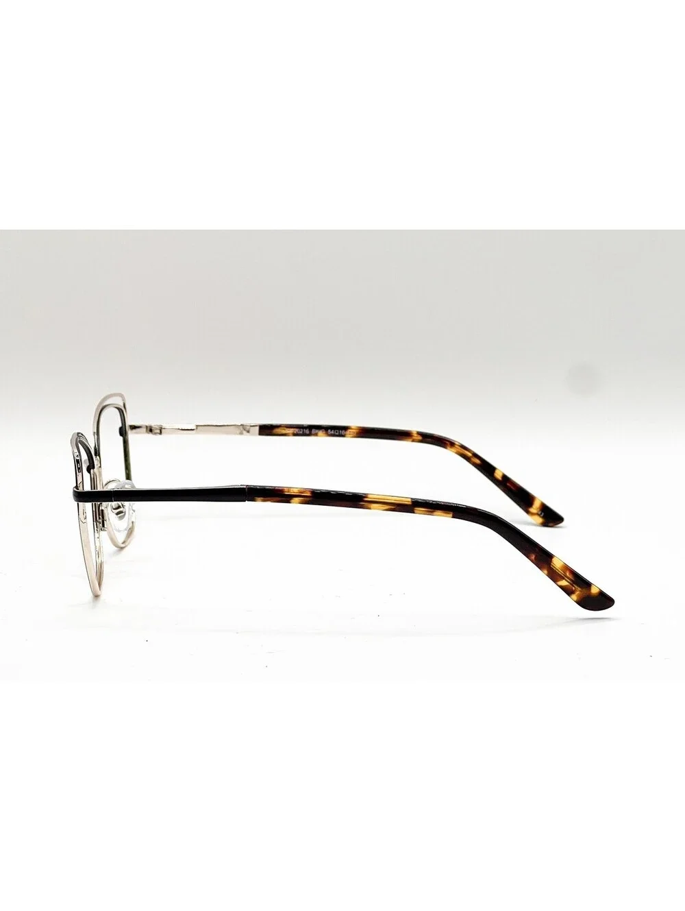 Salsa SA 20216 BK/G Black Gold Rectangle Authentic Eyeglass Frames 54-16